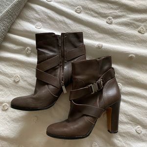 vince camuto ankle booties